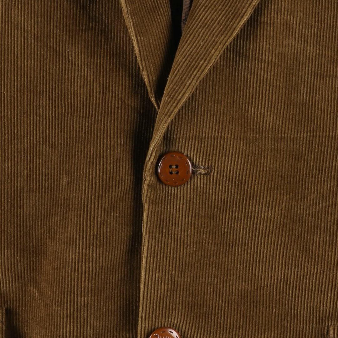 ANDERSON-LITTLE Corduroy Tailored Jacket, Men's Size Small unclear brown type Vintage Second Hand