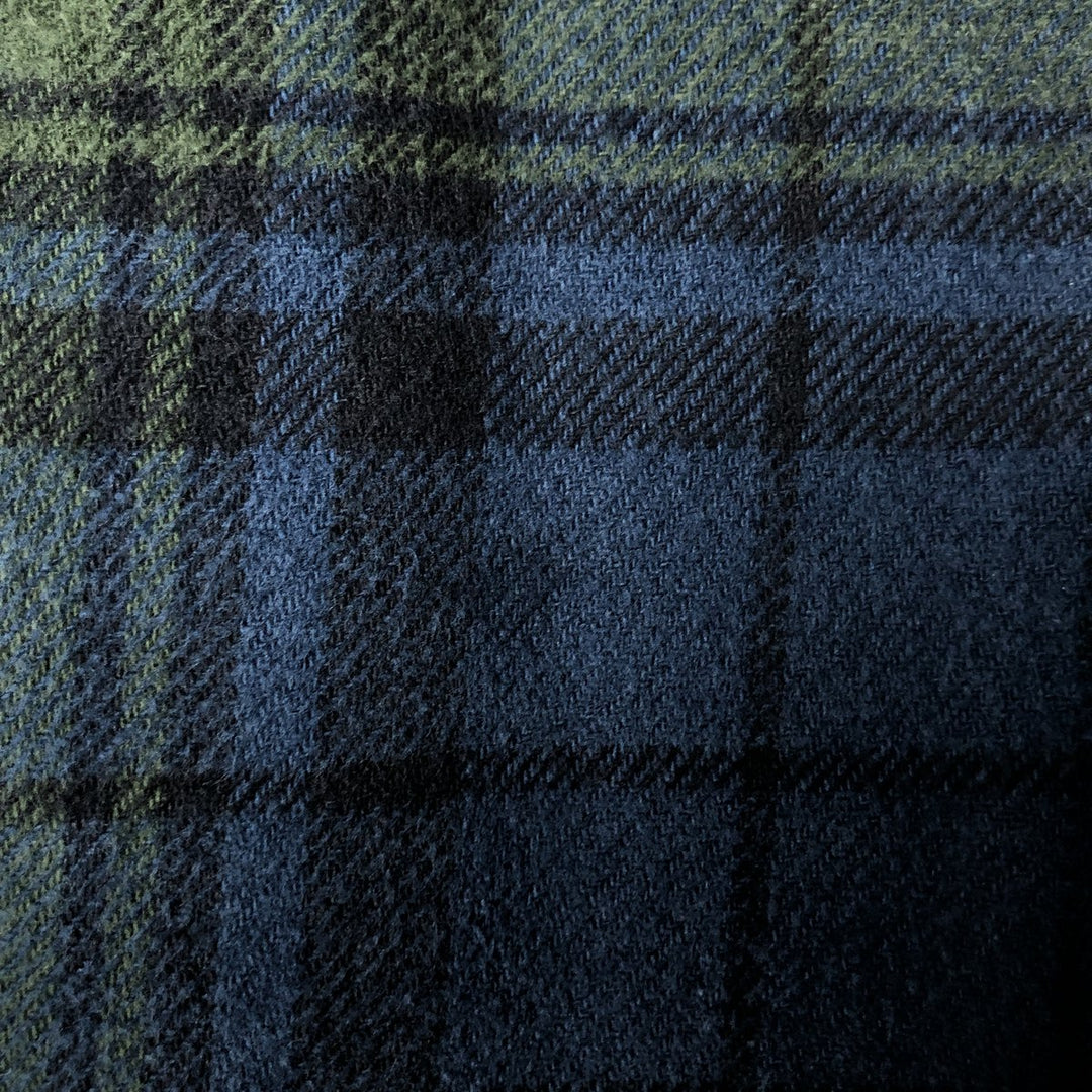 FIELD AND STREAM Long Sleeve Flannel Check Shirt, Men's Size M cotton blue type Vintage Second Hand