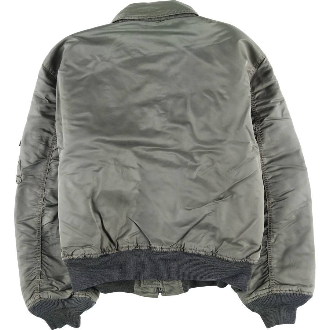 Civilian Alpha CWU-45 Nylon Khaki type Vintage Second Hand