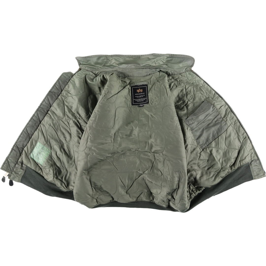 Civilian Alpha CWU-45 Nylon Khaki type Vintage Second Hand