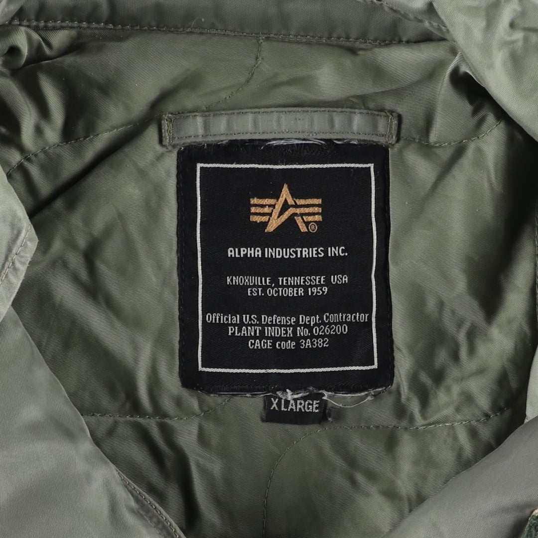 Civilian Alpha CWU-45 Nylon Khaki type Vintage Second Hand