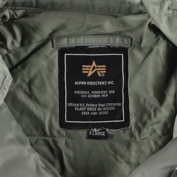 Civilian Alpha CWU-45 Nylon Khaki type Vintage Second Hand