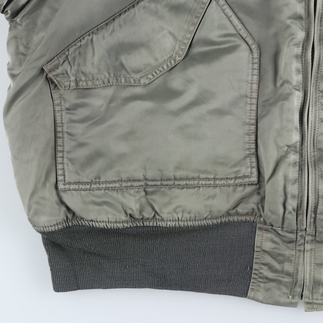 Civilian Alpha CWU-45 Nylon Khaki type Vintage Second Hand