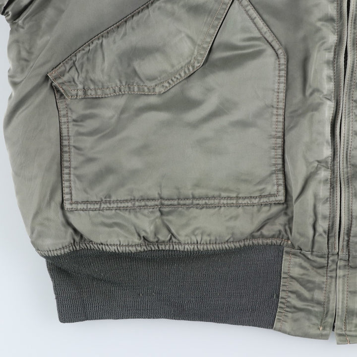 Civilian Alpha CWU-45 Nylon Khaki type Vintage Second Hand