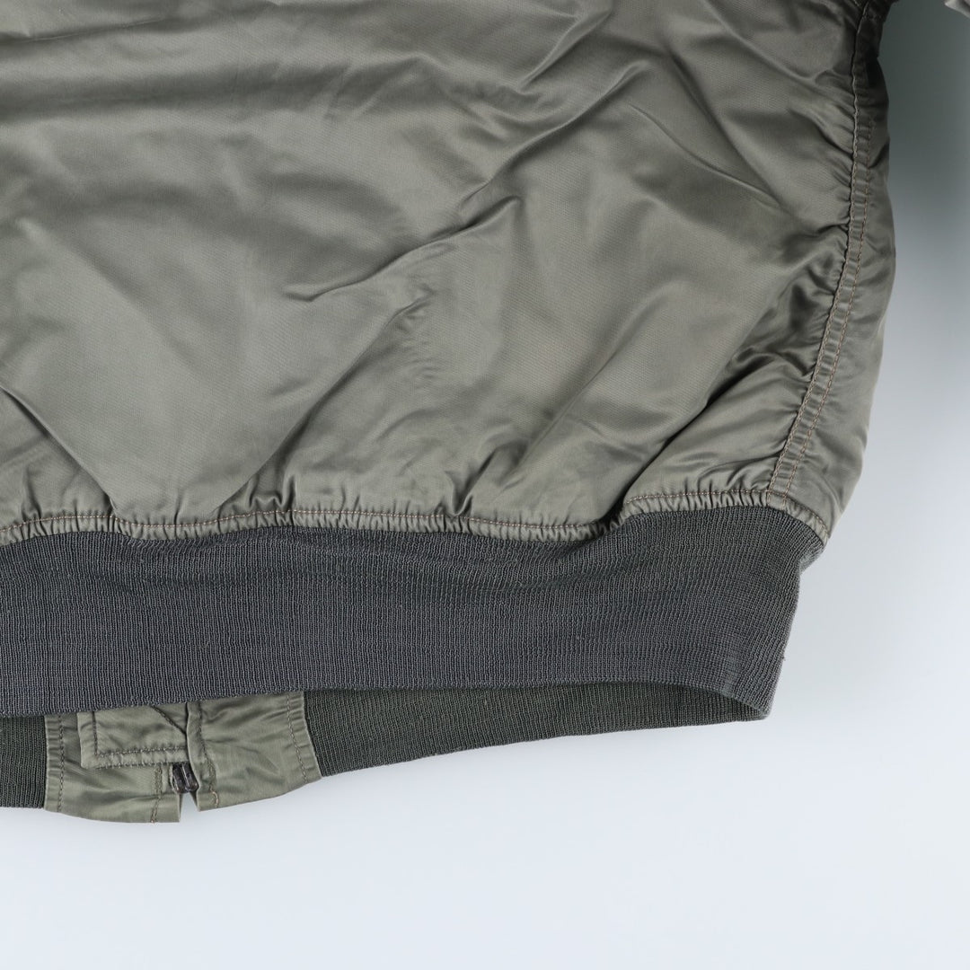 Civilian Alpha CWU-45 Nylon Khaki type Vintage Second Hand