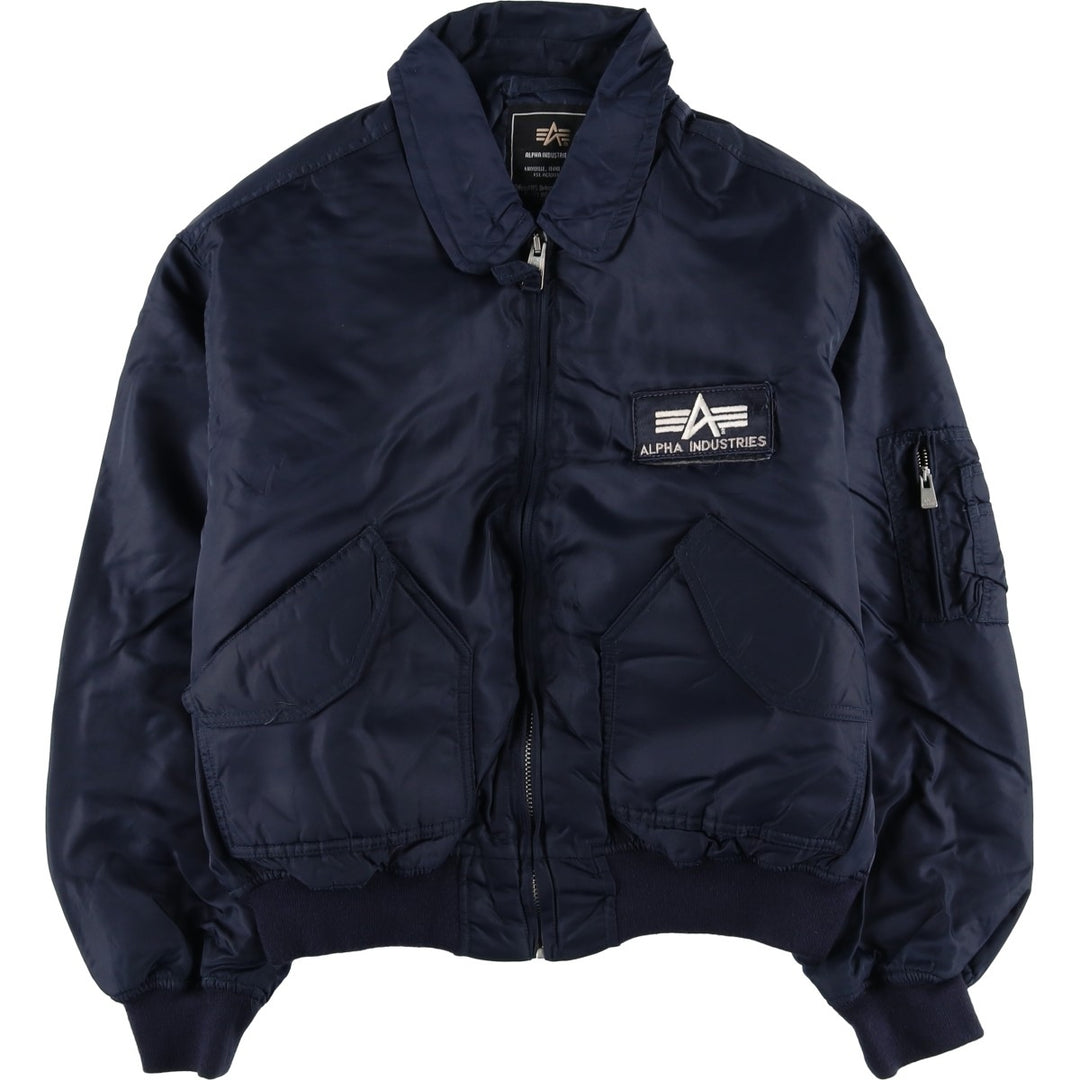 Civilian Alpha CWU-45 Nylon navy blue type Vintage Second Hand