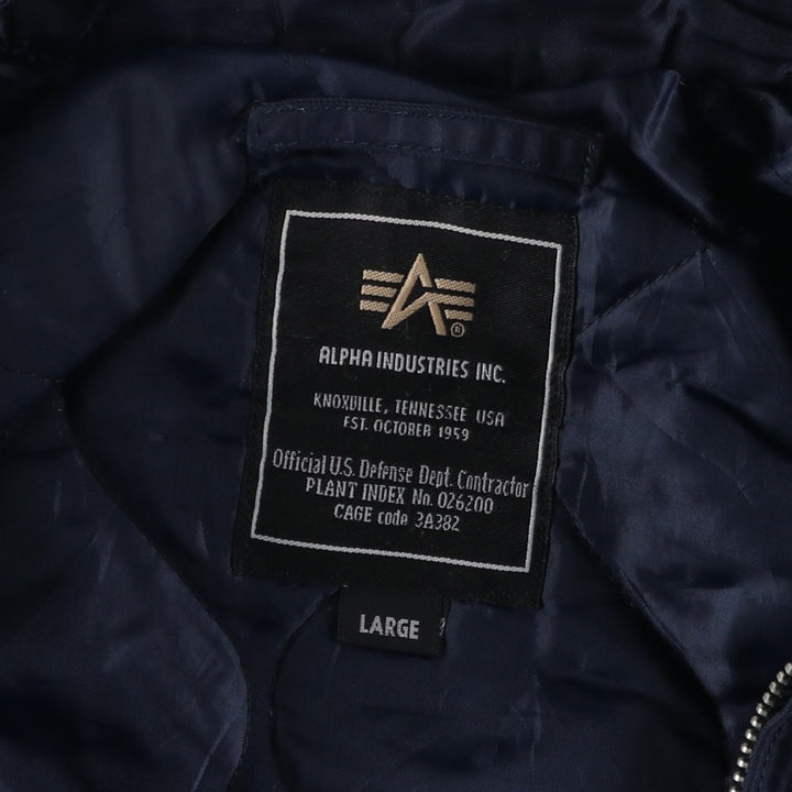 Civilian Alpha CWU-45 Nylon navy blue type Vintage Second Hand