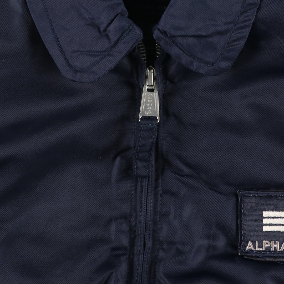 Civilian Alpha CWU-45 Nylon navy blue type Vintage Second Hand