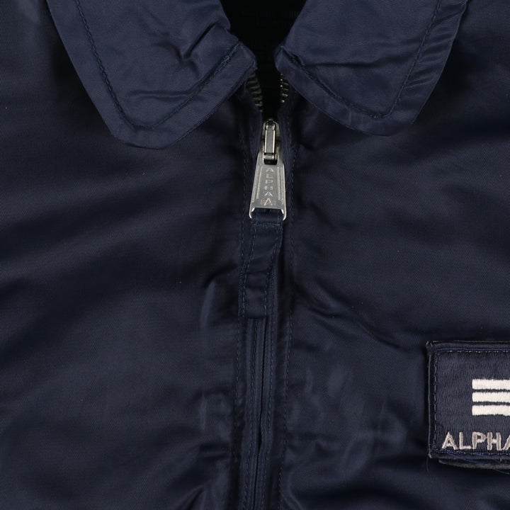 Civilian Alpha CWU-45 Nylon navy blue type Vintage Second Hand