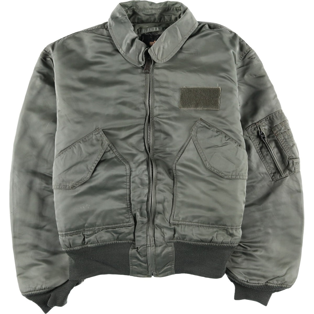 Civilian Alpha CWU-45 Nylon Khaki type Vintage Second Hand