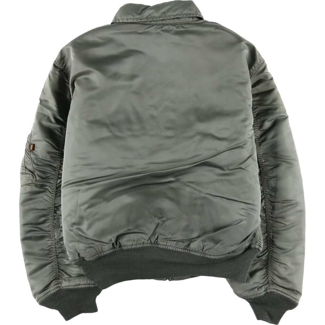 Civilian Alpha CWU-45 Nylon Khaki type Vintage Second Hand