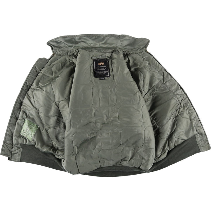 Civilian Alpha CWU-45 Nylon Khaki type Vintage Second Hand