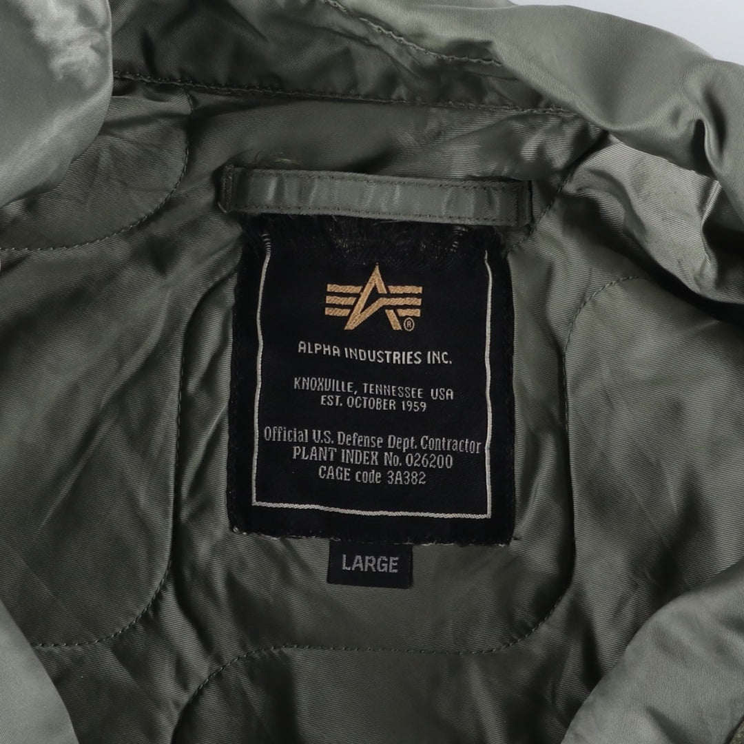 Civilian Alpha CWU-45 Nylon Khaki type Vintage Second Hand