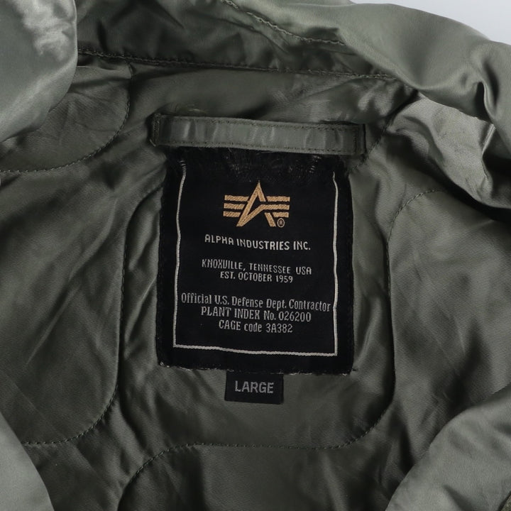 Civilian Alpha CWU-45 Nylon Khaki type Vintage Second Hand