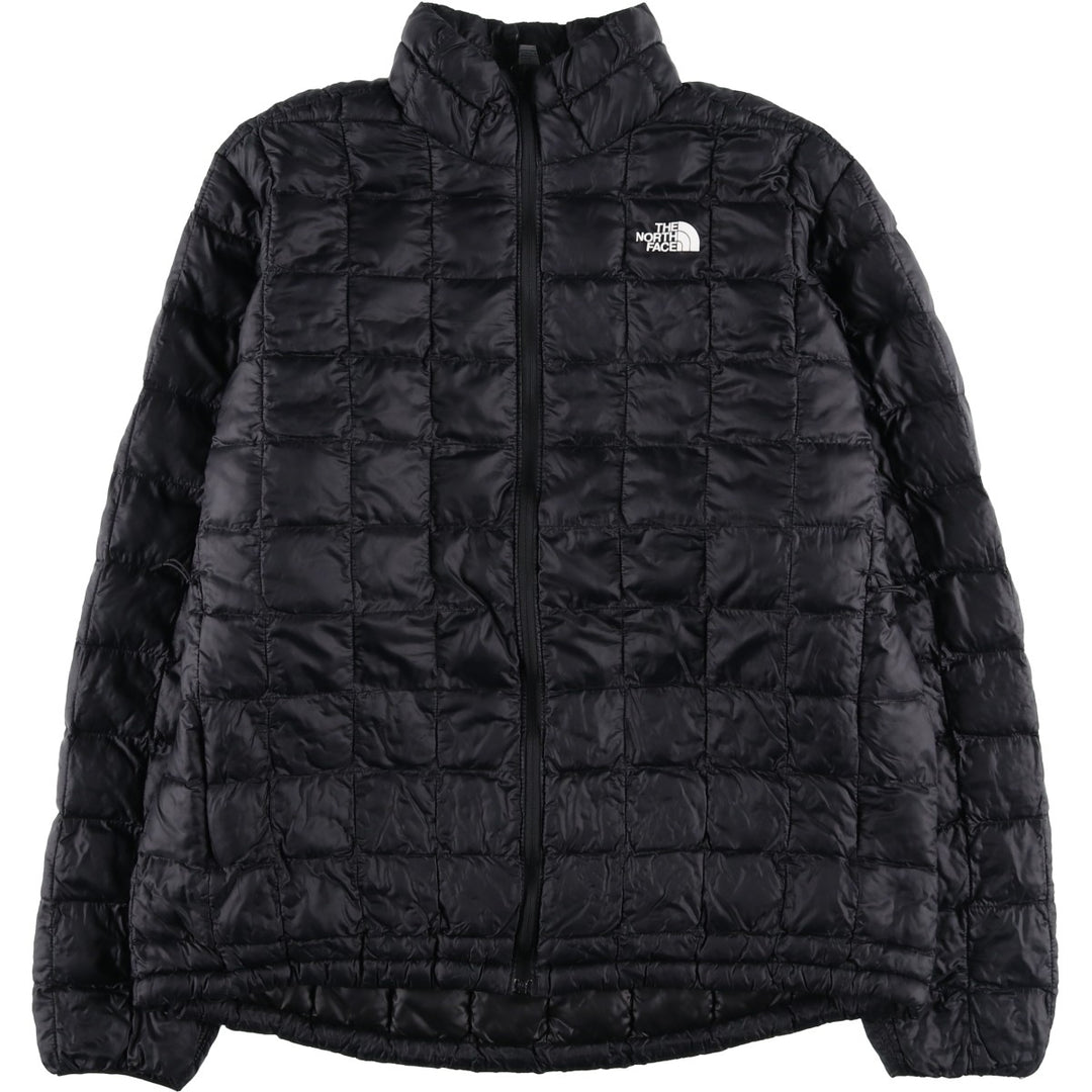 The North Face ThermoBall Eco Padded Puffer Jacket, Men's XL Nylon black type Vintage Second Hand