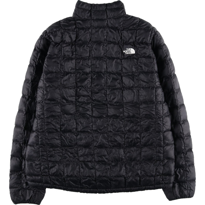 The North Face ThermoBall Eco Padded Puffer Jacket, Men's XL Nylon black type Vintage Second Hand