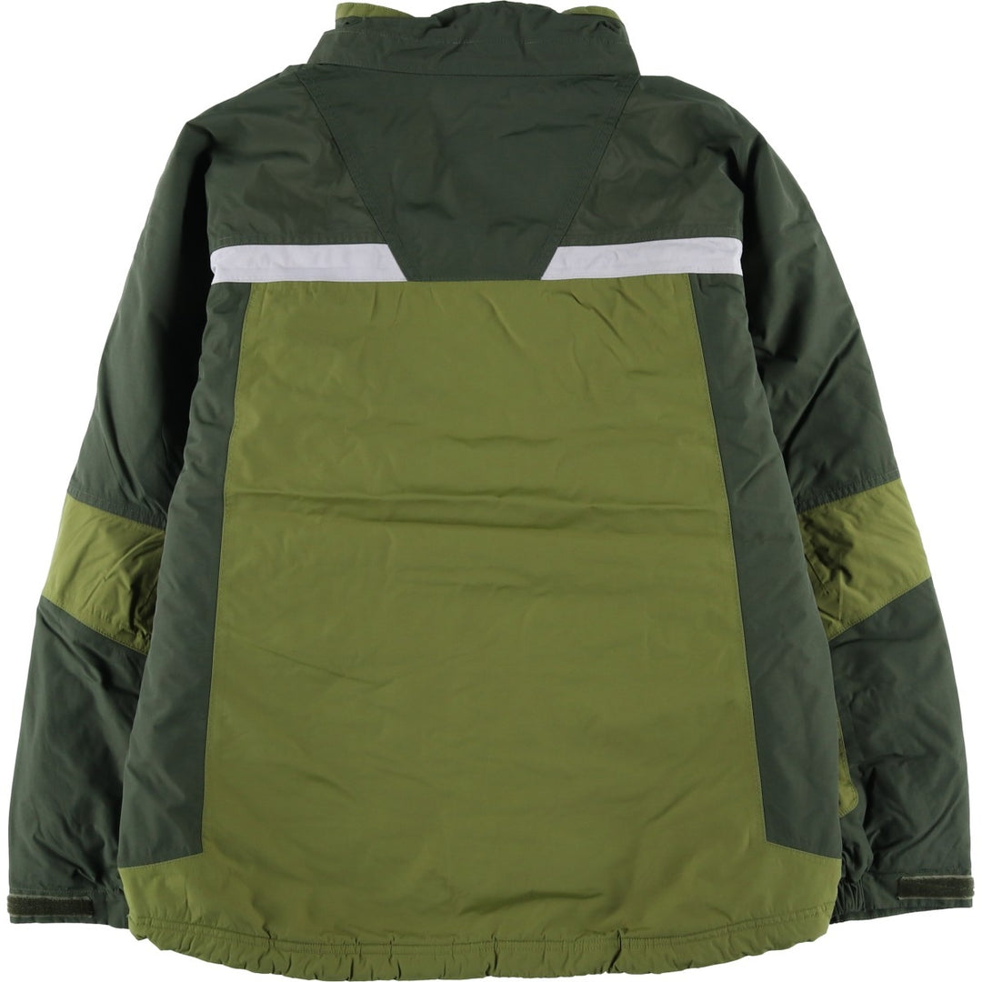 LLBean Men's Padded Mountain Jacket, Shell Jacket, Puffer Jacket, Size L Nylon green type Vintage Second Hand