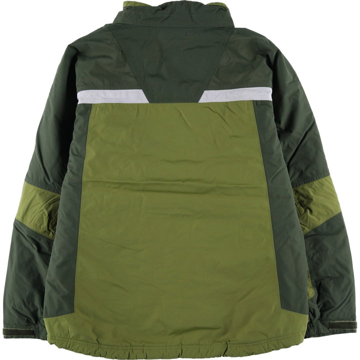 LLBean Men's Padded Mountain Jacket, Shell Jacket, Puffer Jacket, Size L Nylon green type Vintage Second Hand