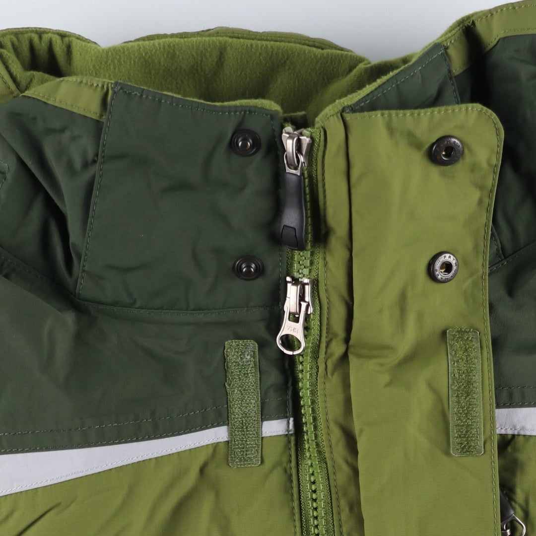 LLBean Men's Padded Mountain Jacket, Shell Jacket, Puffer Jacket, Size L Nylon green type Vintage Second Hand