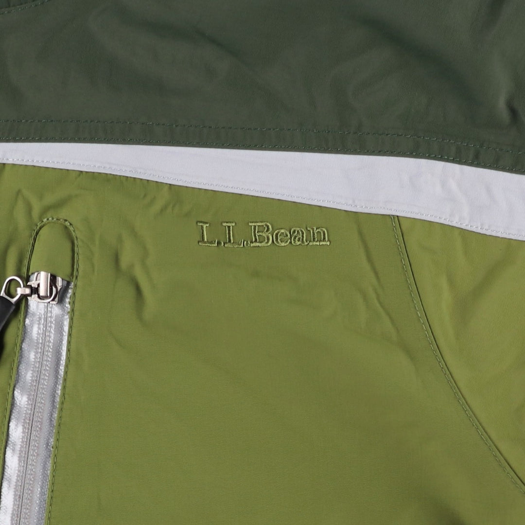 LLBean Men's Padded Mountain Jacket, Shell Jacket, Puffer Jacket, Size L Nylon green type Vintage Second Hand