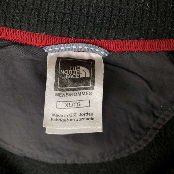 The North Face Half-Zip Fleece Pullover, Men's XL polyester black type Vintage Second Hand