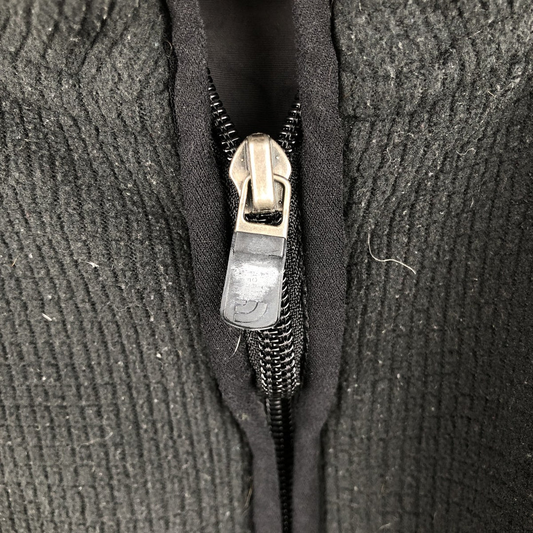 The North Face Half-Zip Fleece Pullover, Men's XL polyester black type Vintage Second Hand