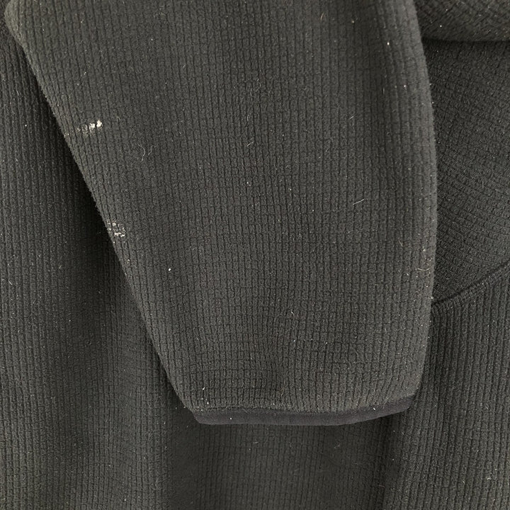 The North Face Half-Zip Fleece Pullover, Men's XL polyester black type Vintage Second Hand