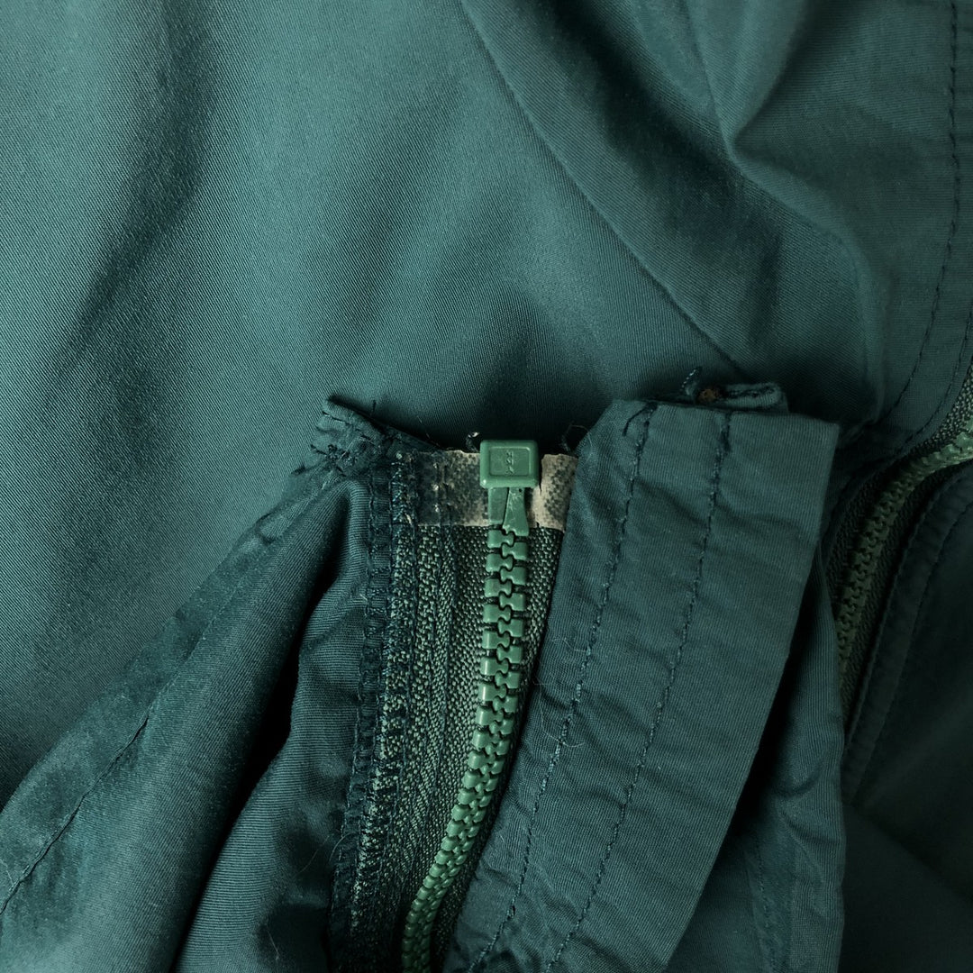 1980'S LLBean Mountain Parka Shell Jacket, Men's XL unclear green type Vintage Second Hand