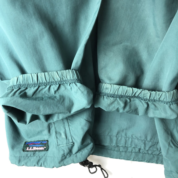 1980'S LLBean Mountain Parka Shell Jacket, Men's XL unclear green type Vintage Second Hand