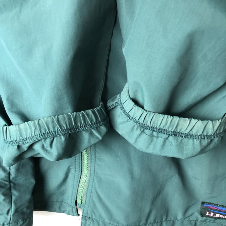 1980'S LLBean Mountain Parka Shell Jacket, Men's XL unclear green type Vintage Second Hand