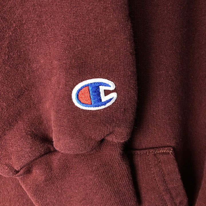 Champion ECO FLEECE HARVARD Harvard University College Sweatshirt Pullover Hoodie, Men's Size M (2000s) cotton wine-red Vintage Second Hand