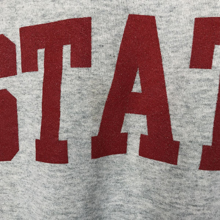 Vintage 1990'S Fruit of the Loom Iowa State University college sweatshirt, made in the USA, size XXL, men's unclear gray type Vintage Second Hand