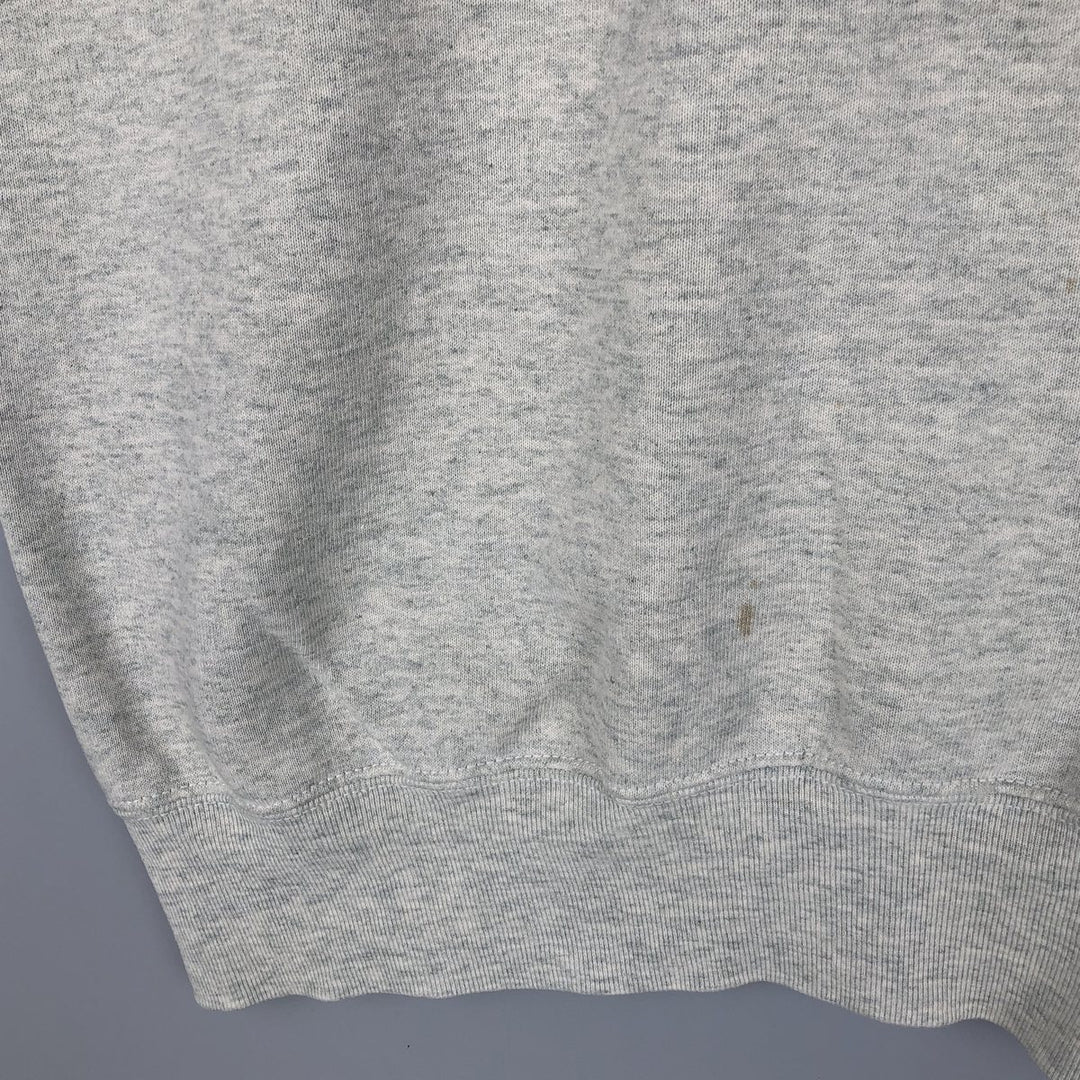 Vintage 1990'S Fruit of the Loom Iowa State University college sweatshirt, made in the USA, size XXL, men's unclear gray type Vintage Second Hand