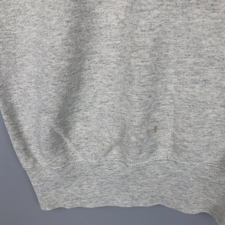 Vintage 1990'S Fruit of the Loom Iowa State University college sweatshirt, made in the USA, size XXL, men's unclear gray type Vintage Second Hand