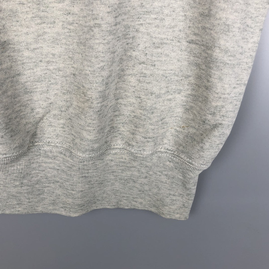 Vintage 1990'S Fruit of the Loom Iowa State University college sweatshirt, made in the USA, size XXL, men's unclear gray type Vintage Second Hand