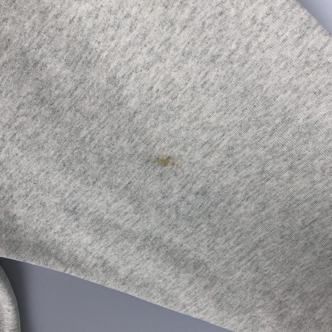 Vintage 1990'S Fruit of the Loom Iowa State University college sweatshirt, made in the USA, size XXL, men's unclear gray type Vintage Second Hand