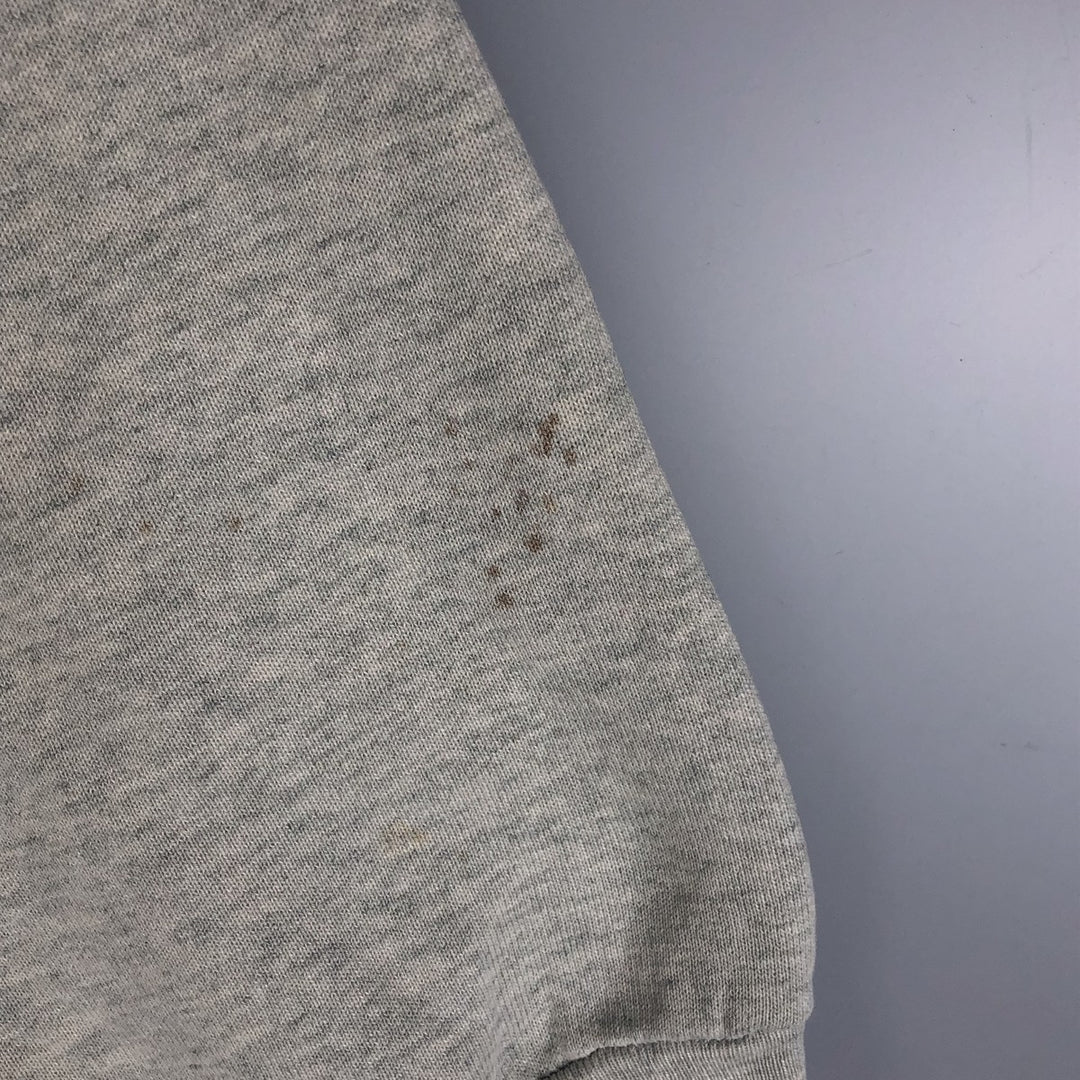 Vintage 1990'S Fruit of the Loom Iowa State University college sweatshirt, made in the USA, size XXL, men's unclear gray type Vintage Second Hand