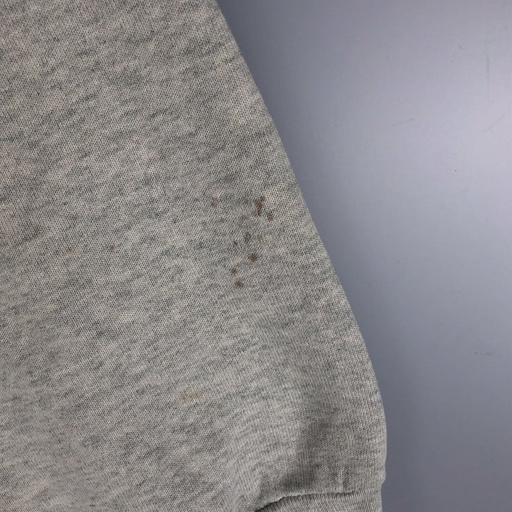 Vintage 1990'S Fruit of the Loom Iowa State University college sweatshirt, made in the USA, size XXL, men's unclear gray type Vintage Second Hand