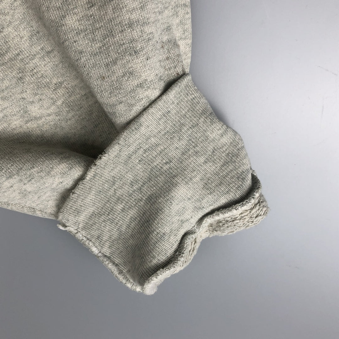 Vintage 1990'S Fruit of the Loom Iowa State University college sweatshirt, made in the USA, size XXL, men's unclear gray type Vintage Second Hand