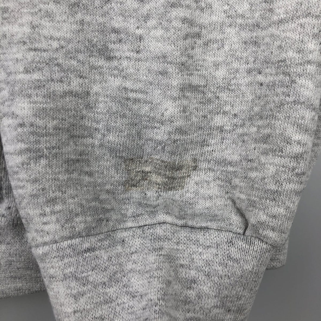 Vintage 90'S MV SPORT triple print college sweatshirt, made in the USA, men's size L cotton gray type Vintage Second Hand
