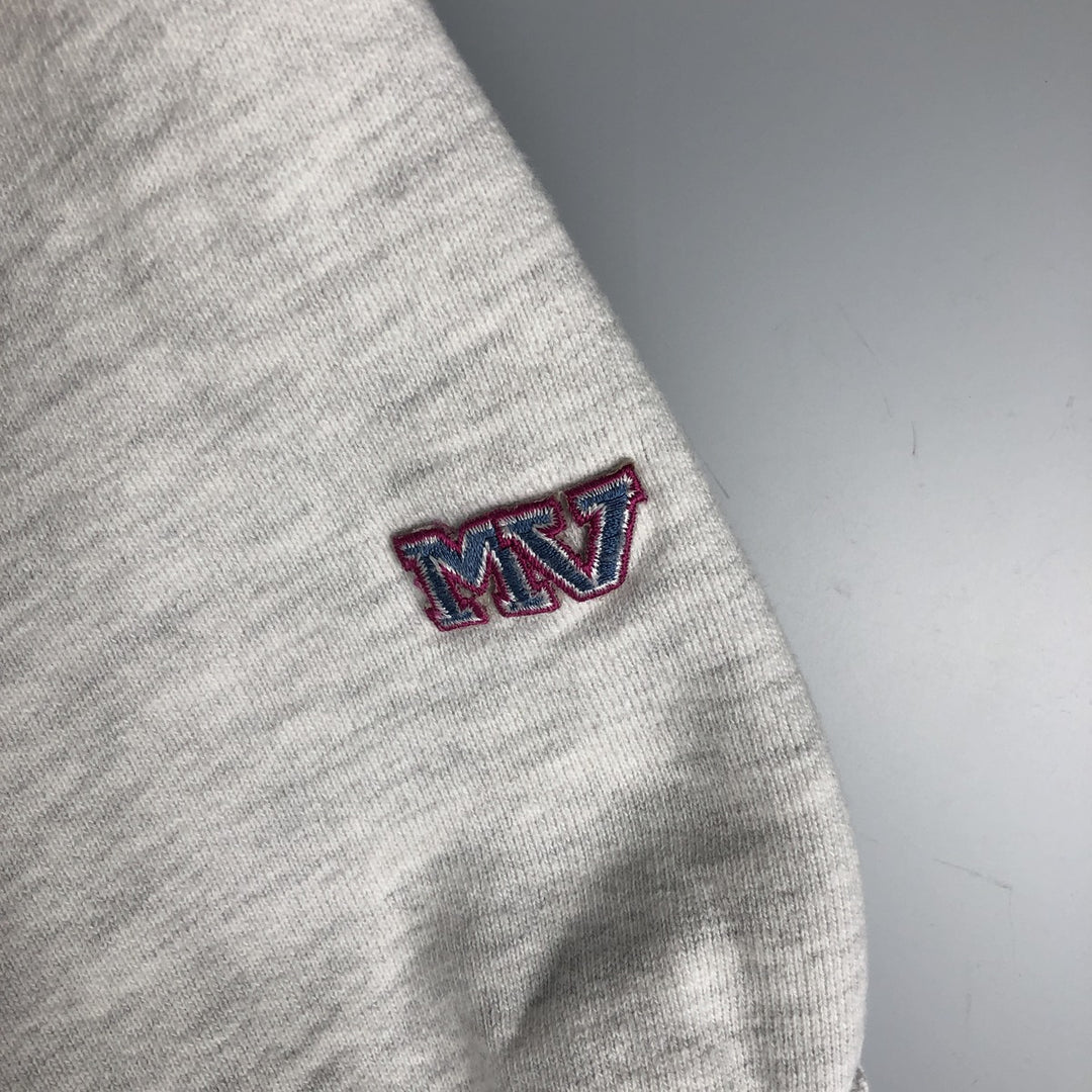 Vintage 90'S MV SPORT PRO WEAVE college sweatshirt, made in the USA, men's size XL cotton gray type Vintage Second Hand
