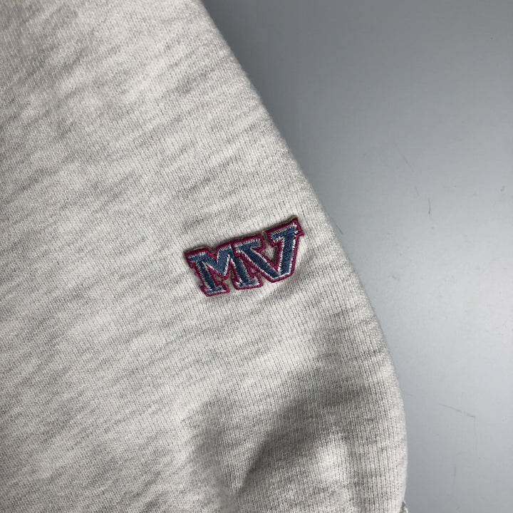 Vintage 90'S MV SPORT PRO WEAVE college sweatshirt, made in the USA, men's size XL cotton gray type Vintage Second Hand