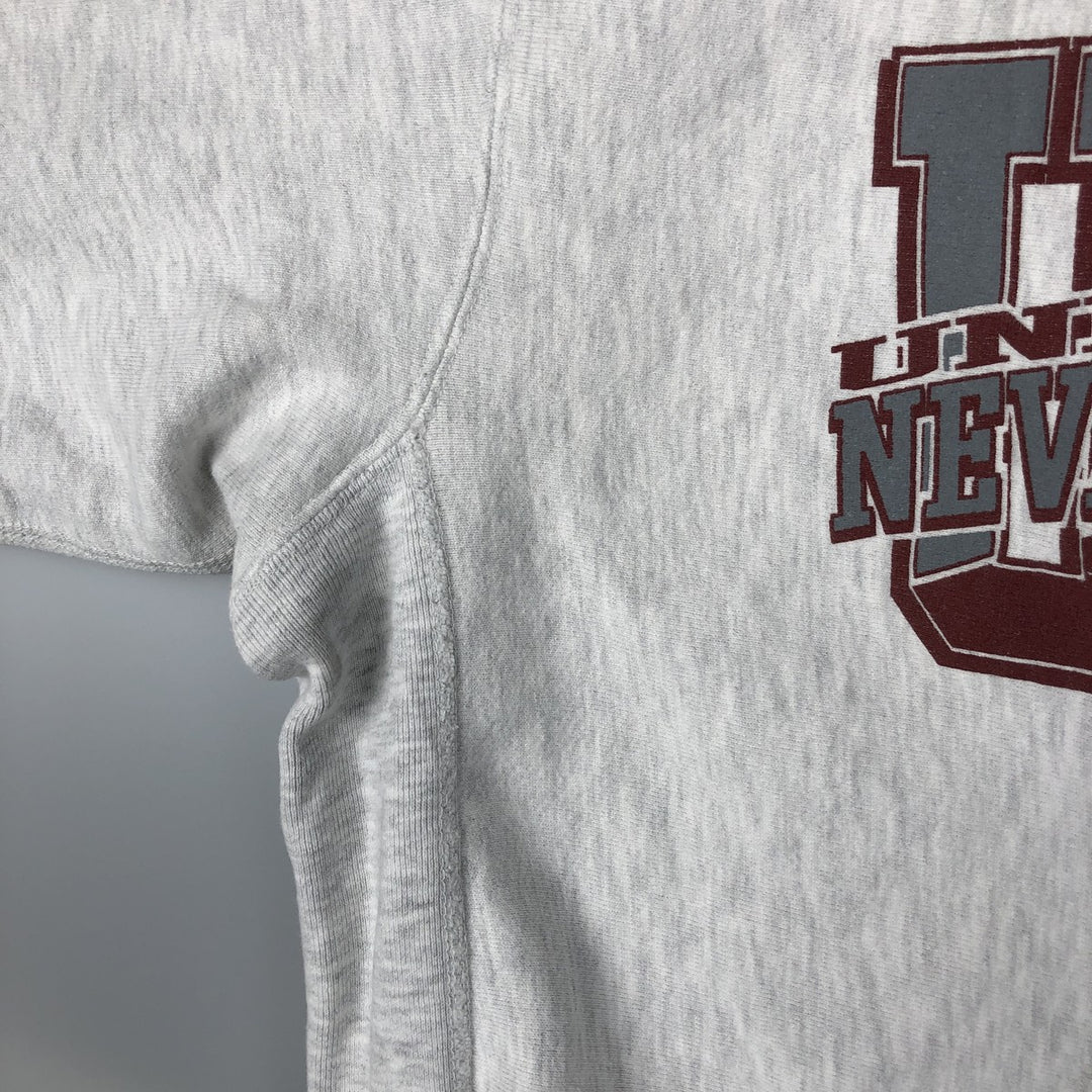 Vintage 90'S MV SPORT PRO WEAVE college sweatshirt, made in the USA, men's size XL cotton gray type Vintage Second Hand