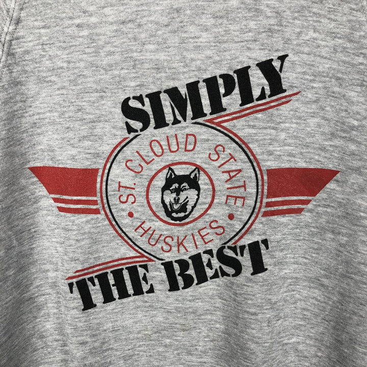 Vintage GEAR FOR SPORTS 3-Print College Sweatshirt, Made in USA, Men's Size Medium unclear gray type Vintage Second Hand