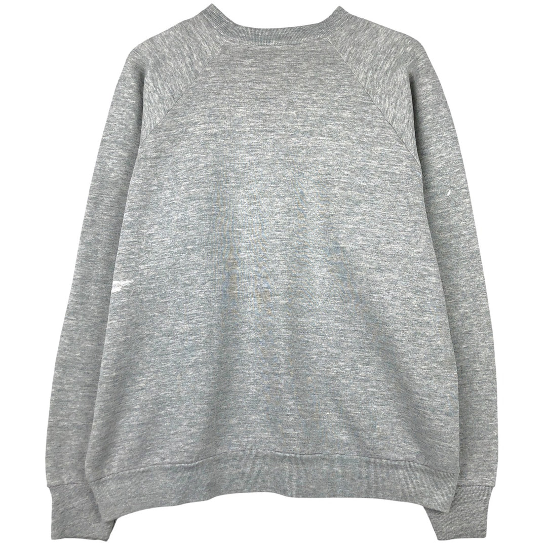 Vintage 90'S Fruit of the Loom college sweatshirt, made in the USA, size M, men's unclear gray type Vintage Second Hand