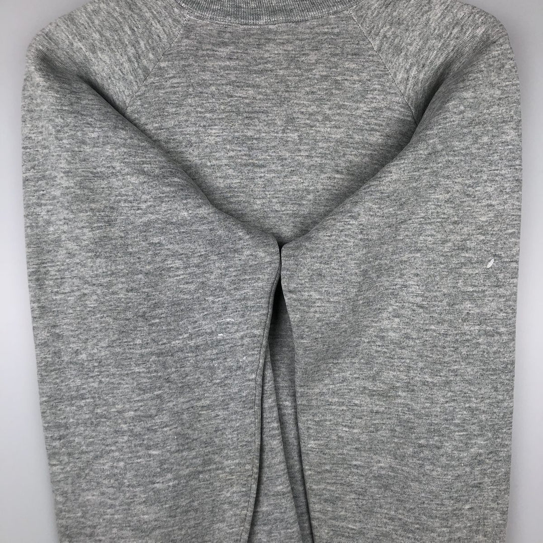 Vintage 90'S Fruit of the Loom college sweatshirt, made in the USA, size M, men's unclear gray type Vintage Second Hand