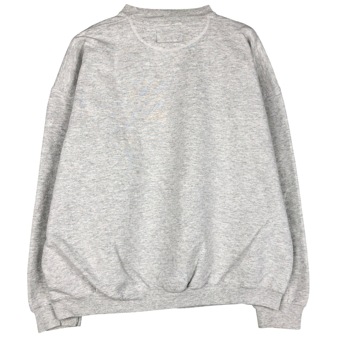 Vintage 90'S SOFFE college sweatshirt, made in the USA, men's size XL cotton gray type Vintage Second Hand