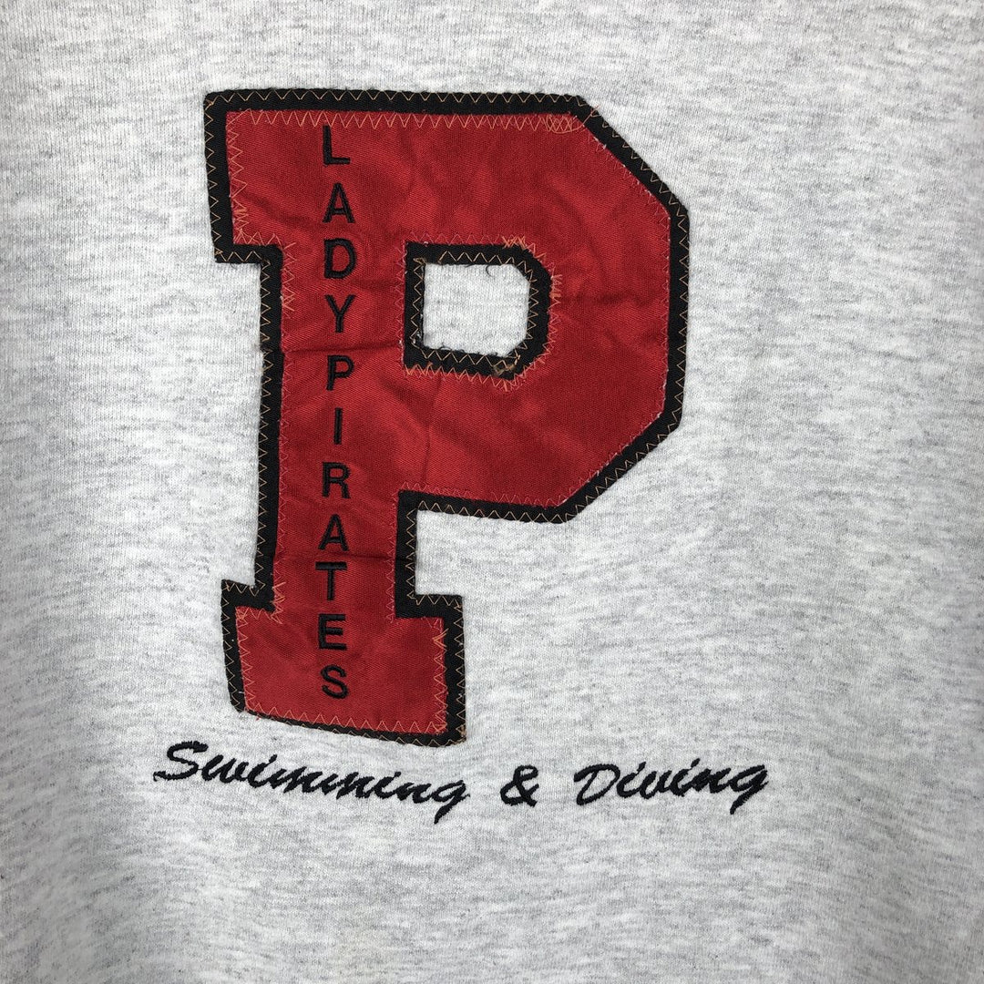 Vintage 90'S SOFFE college sweatshirt, made in the USA, men's size XL cotton gray type Vintage Second Hand