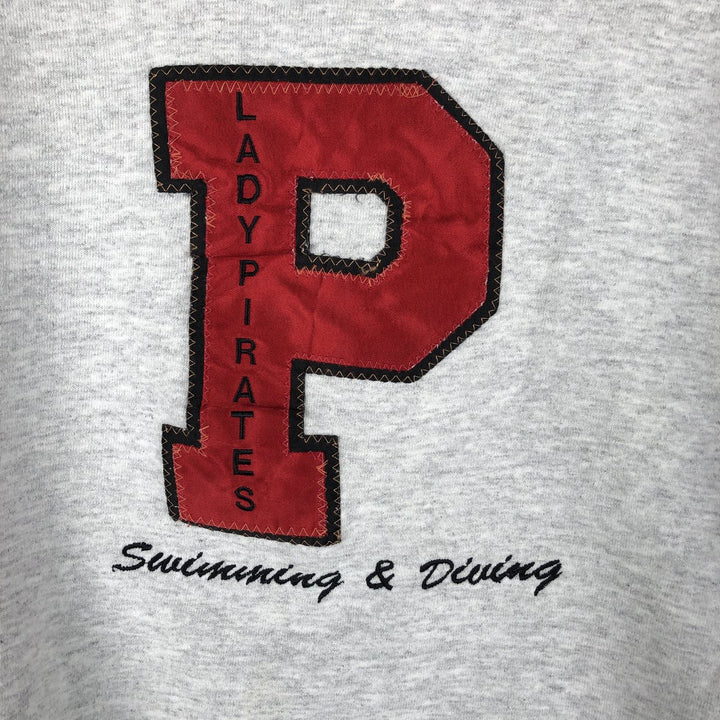 Vintage 90'S SOFFE college sweatshirt, made in the USA, men's size XL cotton gray type Vintage Second Hand