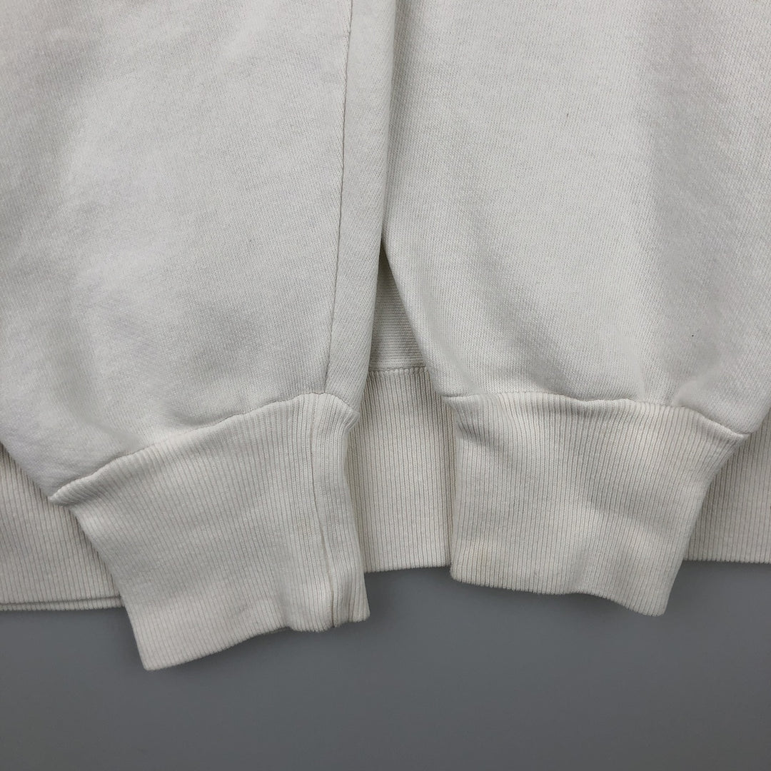 Vintage Majestic Cross Cut College Character Sweatshirt, Made in USA, Men's XL unclear white type Vintage Second Hand